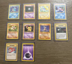 Wizards Of The Coast Vintage Pokemon Card Lot 7 - Image 1