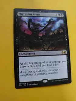 Phyrexian Arena, CC2 rare Enchantment Magic the Gathering Card. - Image 4
