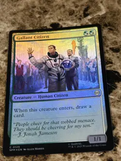 GALLANT CITIZEN Magic MTG Spiderman Foil - Image 1