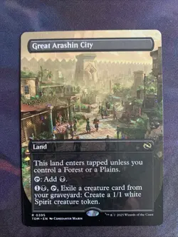 Great Arashin City (Borderless) Tarkir: Dragonstorm Regular - Image 1