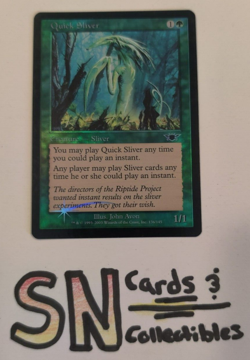 1x FOIL Quick Sliver! NM/M Free Shipping! - Image 1