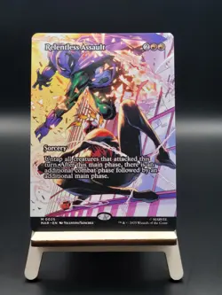 Relentless Assault (Borderless) #25 - Marvel Universe Eternal-Legal - Spider-Man - Image 1