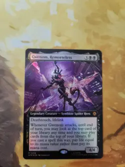 Gwenom, Remorseless (Extended Art) Marvel's Spider-Man Foil - Image 1