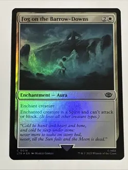 MTG Lord of the Rings Fog on the Barrow-Downs Foil 0016 NM - Image 1