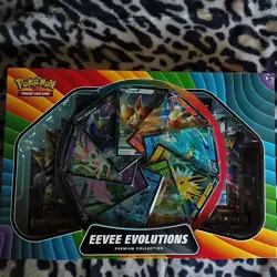 Pokemon Eevee Evolutions Premium Collection Box - Factory Sealed 9 Packs 820650851742 - Image 1