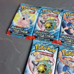 Bundle Of 10 New & Sealed Journey Together Pokemon TCG Booster Packs - Image 2