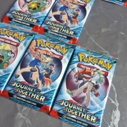 Bundle Of 10 New & Sealed Journey Together Pokemon TCG Booster Packs - Image 5