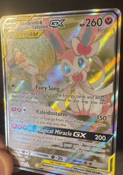 Pokemon TCG Unbroken Bonds Gardevoir Sylveon GX 205/214 Tag Team Alternate Art - Image 3
