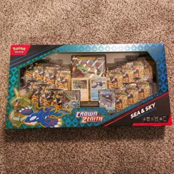 Pokemon TCG Crown Zenith Sea and Sky Box Premium Collection Factory Sealed - Image 1