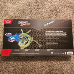 Pokemon TCG Crown Zenith Sea and Sky Box Premium Collection Factory Sealed - Image 2