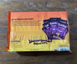 Pokemon Halloween Cards Trick or Treat BOOster Pack Bag 40 mini 3 Card Packs - Image 2