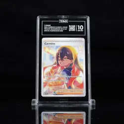 2024 POKEMON TWM EN-TWILIGHT MASQUERADE SPECIAL ILLUSTRATION RARE CARMINE TAG 10 - Image 1