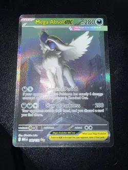 Pokemon TCG Mega Absol EX 180/132 Mega EVOLUTION Special Illustration Rare - Image 1