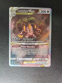 Pokemon TCG: Regigigas VSTAR GG55/GG70 Crown Zenith Galarian Gallery Full Art - Image 3