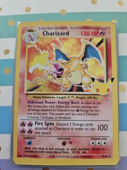 Charizard - 4/102 Celebrations 25th Classic Collection Holo Rare Pokemon NM/MINT - Image 1