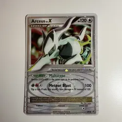 Pokemon TCG: Arceus LV.X DP56 Diamond and Pearl Black Star Promo NM/LP - Image 1