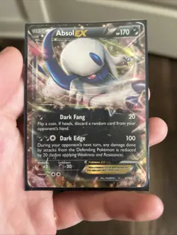 Pokemon TCG Absol EX Holo XY62 - Image 1