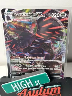 Corviknight VMAX 110/163 Battle Styles Full Art Pokemon TCG Ultra Rare - Image 1