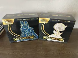 Pokemon Mega Evolutions ETB Set Lucario Gardevoir 2x Factory Sealed - Image 1