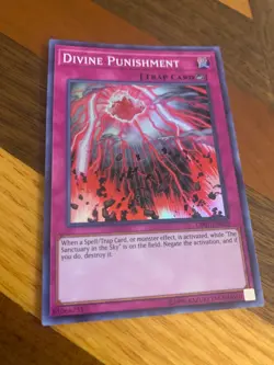 Divine Punishment OP07-EN010 Unlimited Edition Super Rare VLP + BONUS - Image 1