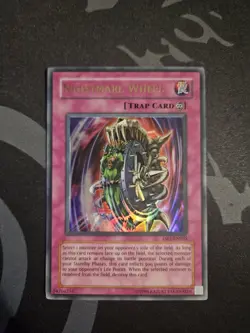 Nightmare Wheel DR1-EN055 Dark Revelation Volume 1 Unlimited Ultra Rare NM - Image 1