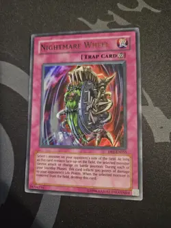 Nightmare Wheel DR1-EN055 Dark Revelation Volume 1 Unlimited Ultra Rare NM - Image 3