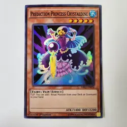 Prediction Princess Crystaldin - DRL2-EN034 - NM - Super Rare - 1st ed - Yugioh - Image 1