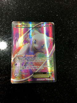 Pokemon Mew EX Holo Ultra Rare Full Art Dragons Exalted Card 120/124 - Image 1