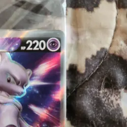 Pokemon TCG Mewtwo v SWSH229 Ultra Rare Black Star Promo Card *SEALED* - Image 4