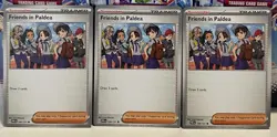 (Set Of 3) Pokemon Prismatic Evolution TCG Card - Friends In Paldea (109/131) - Image 1