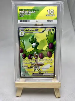 Pokemon TCG Arboliva EX Full Art Destined Rivals Card 207/182 - Image 1