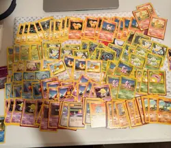 Base Set Pokemon Card Lot Near Mint Vintage 1998 - Image 1