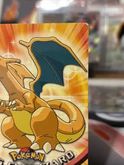 Charizard 06 Topps 1999 TV Animation Pokemon TCG Card Black Logo - MP 🔥 - Image 2