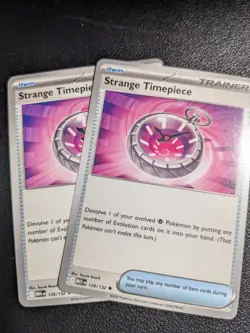 Strange Timepiece - 128/132 Mega Evolution Regular - Single Pokemon Card - Image 1