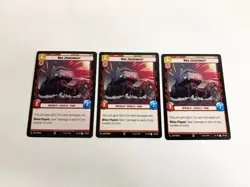 War Juggernaut (X3) Playset Jump to Lightspeed Star Wars Unlimited Card 170/262 - Image 1