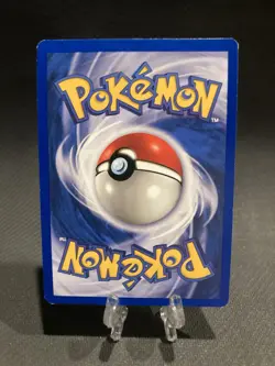 Pokemon Meowth Holo Card Pokemon WOTC Promo 10/53 Swirl!! - Image 3