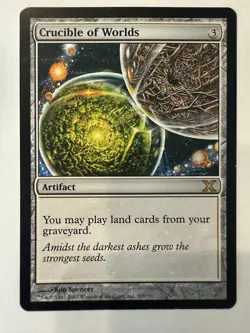 MTG: Crucible of Worlds 10th Edition 319/383 Regular Magic the Gathering - Image 1
