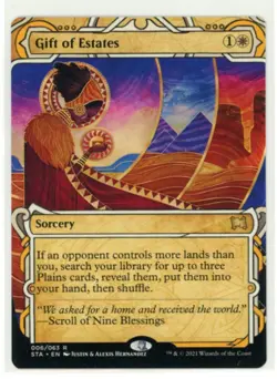 GIFT OF ESTATES 006/063 Rare Extended Strixhaven MTG - Image 1