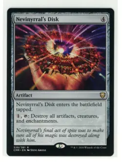 NEVINYRRAL'S DISK 328/361 Rare Commander Legends MTG - Image 1