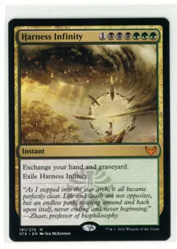 HARNESS INFINITY 191/275 Mythic Strixhaven MTG - Image 1