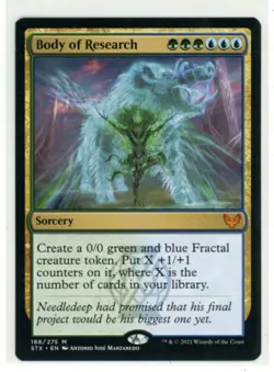 BODY OF RESEARCH 168/275 Mythic Strixhaven MTG - Image 1