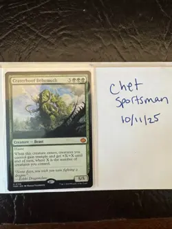 Craterhoof Behemoth Tarkir: Dragonstorm mtg - Image 1