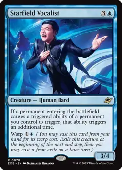 Starfield Vocalist FOIL - Edge of Eternities (EOE) NM MTG - Image 1