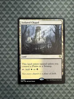 MTG Isolated Chapel #0162 Rare Commander: Aetherdrift (DRC) - Image 1