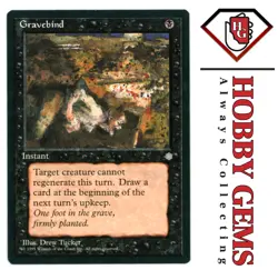 GRAVEBIND Ice Age Rare Magic the Gathering MTG - Image 1