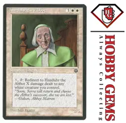 HAZDUHR THE ABBOT Homelands Rare Magic the Gathering MTG - Image 1