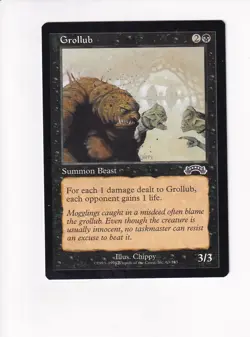 1998 MAGIC THE GATHERING MTG EXODUS GROLLUB (PH) - Image 1