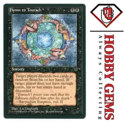 HYMN TO TOURACH Fallen Empires Common 38b Magic the Gathering MTG - Image 1