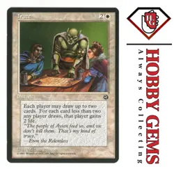 TRUCE Homelands Rare Magic the Gathering MTG - Image 1