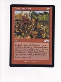 1998 MAGIC THE GATHERING MTG EXODUS FLOWSTONE FLOOD (PH) - Image 1